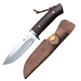 Straight Knife Outdoor Survival Knife Wilderness Survival Knife Self-defense Pocket Knife High Hardness