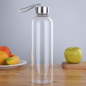 New Leak Proof Large Capacity Transparent Sports Glass Water Cup