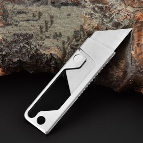 Stainless Steel Folding Utility Knife Wallpaper Knife Multifunctional Paper Cutter