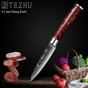 Stainless Steel Fruit Knife Versatile 5 Inch Knife Light Portable (Option: Pericarp)