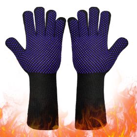 Spot Heat Insulation Barbecue Kitchen Baking Thick And High Temperature Resistant Oven Anti-scald Microwave Oven Gloves (Option: 33Style-Average Size-21style)