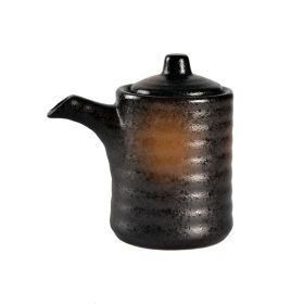 Seasoning Soy Sauce Ancient Simple Japanese Ceramic Oil Pot (Option: 16 Style)